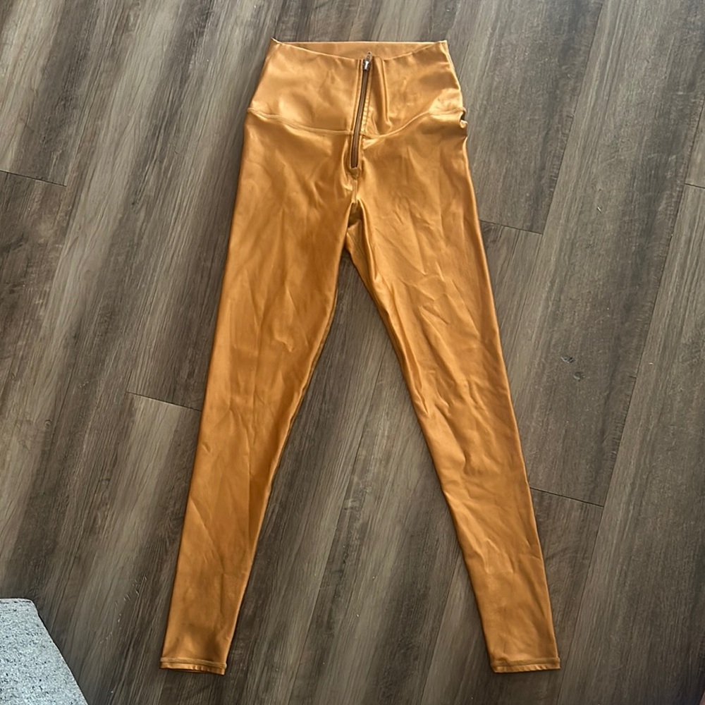 High-Waisted Orange Leggings